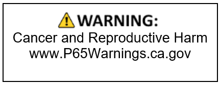 Proposal To Change California Proposition 65 Warning Labels ...